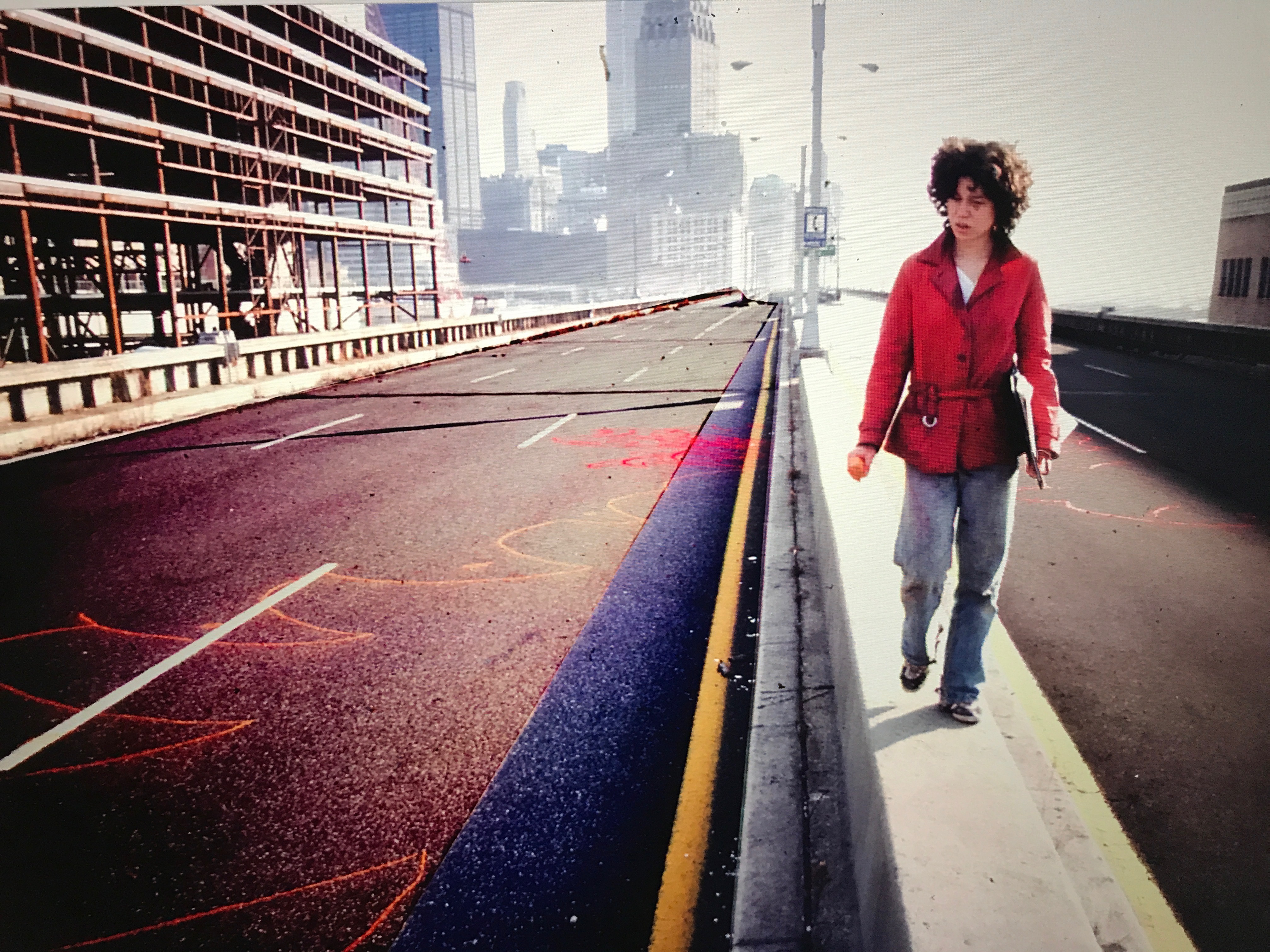 Judy Rifka on the West Side Highway